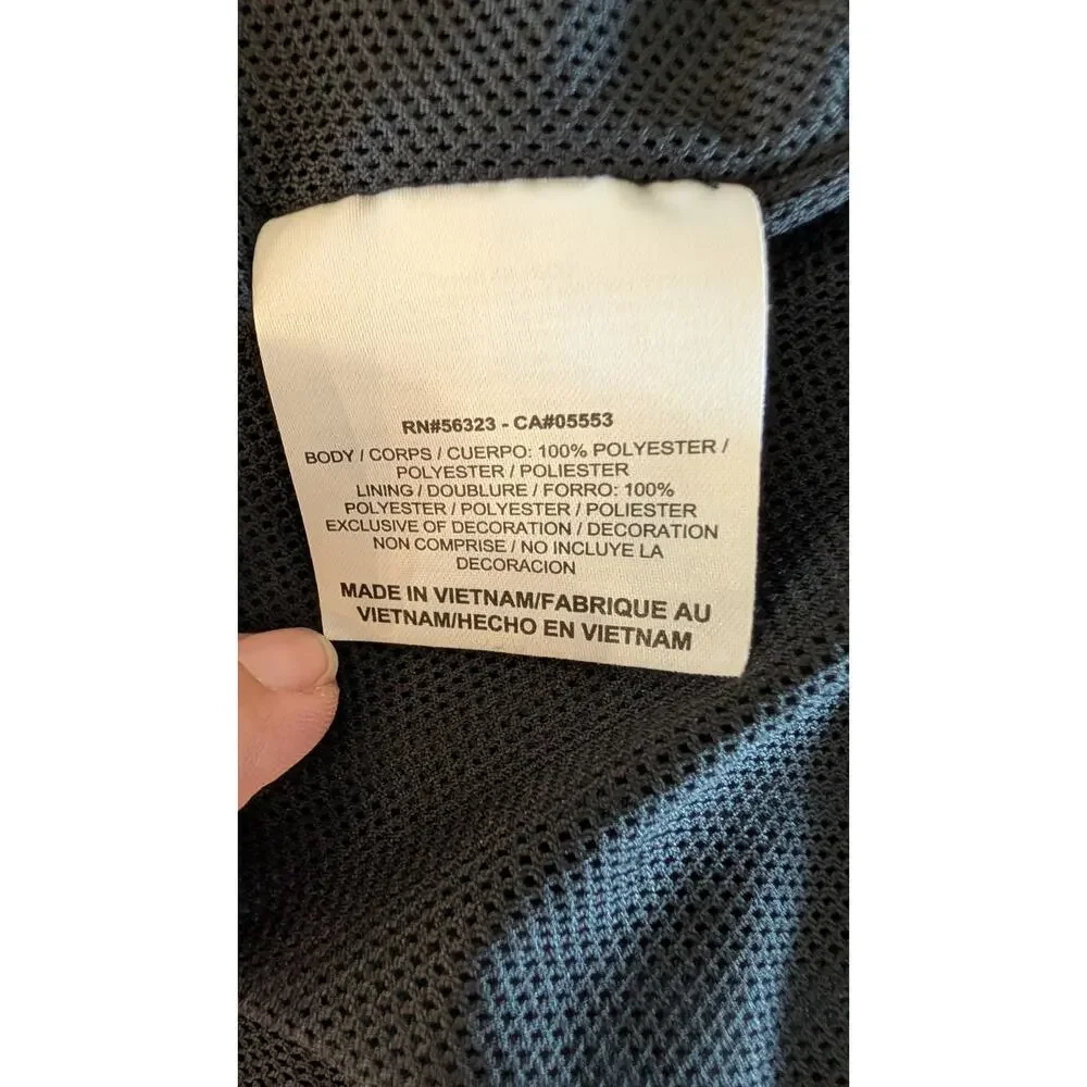 Nike Golf Dri-FIT Windbreaker Jacket XL Black Full Zip Vented